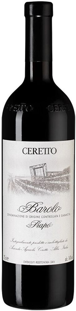 Вино Ceretto Barolo Prapo, 0,75 л.