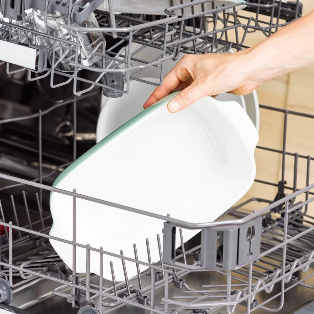 KitchenAid Керамическое блюдо 26x15,5x6,5 см + фисташковая крышка