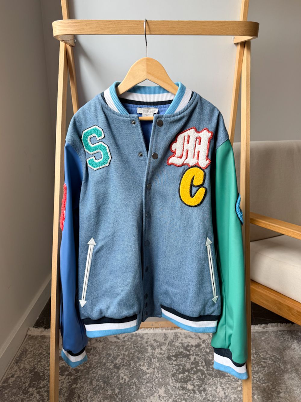 Бомбер с нашивками Stella McCartney, 158