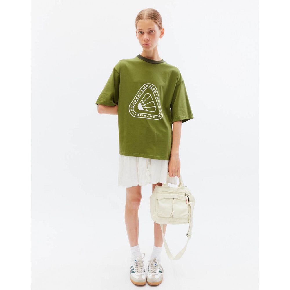 Футболка БИЧ Волан зеленая