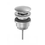 Донный клапан для раковины WONZON & WOGHAND, Брашированный никель (WW-88SS07-BN)