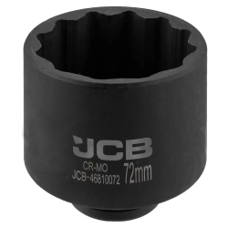Головка ударная глубокая 3/4'', 72мм (12гр.) JCB JCB-46810072