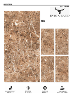 Керамогранит glossy №3 60х120, 6260