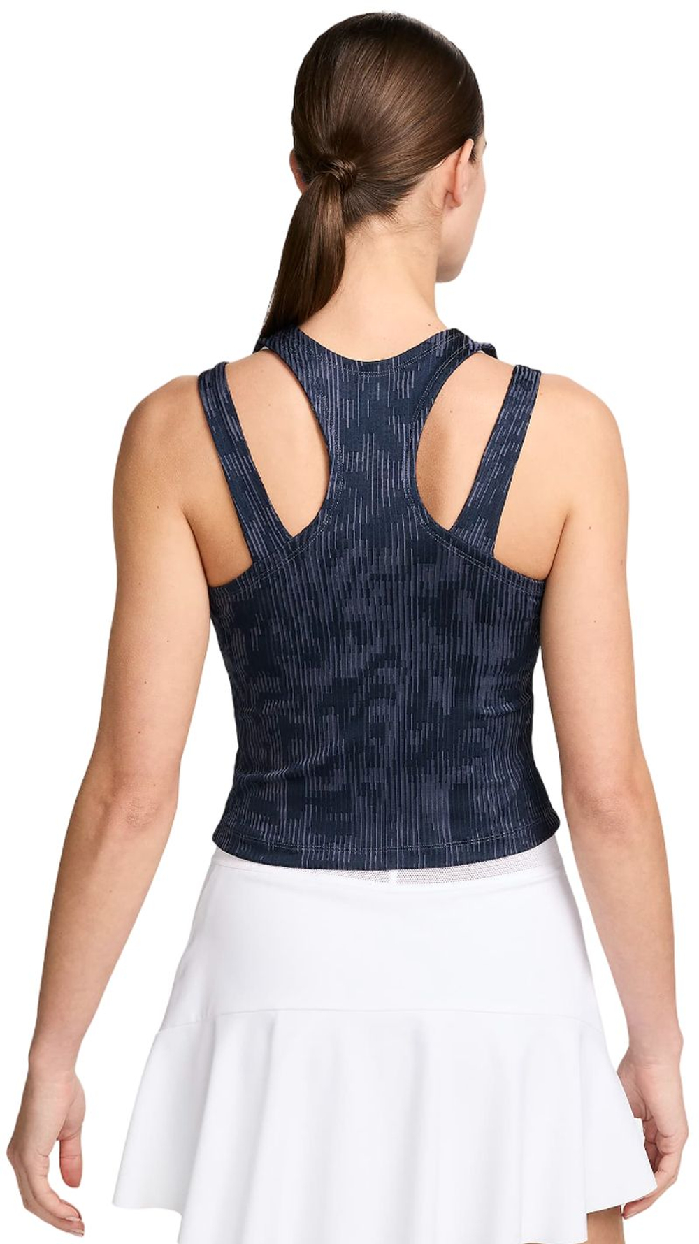 Топ теннисный Nike Court Dri-Fit Slam RG Tank Top - obsidian/white