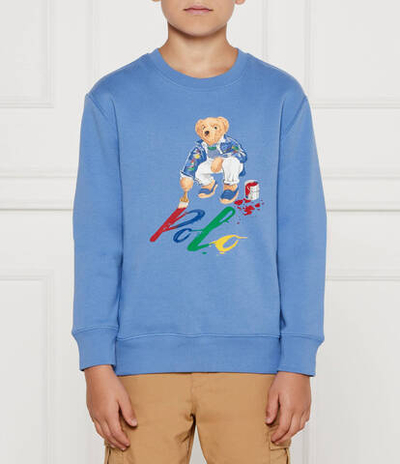 Худые LSCNM4 KNIT POLO RALPH LAUREN - голубой(919722)