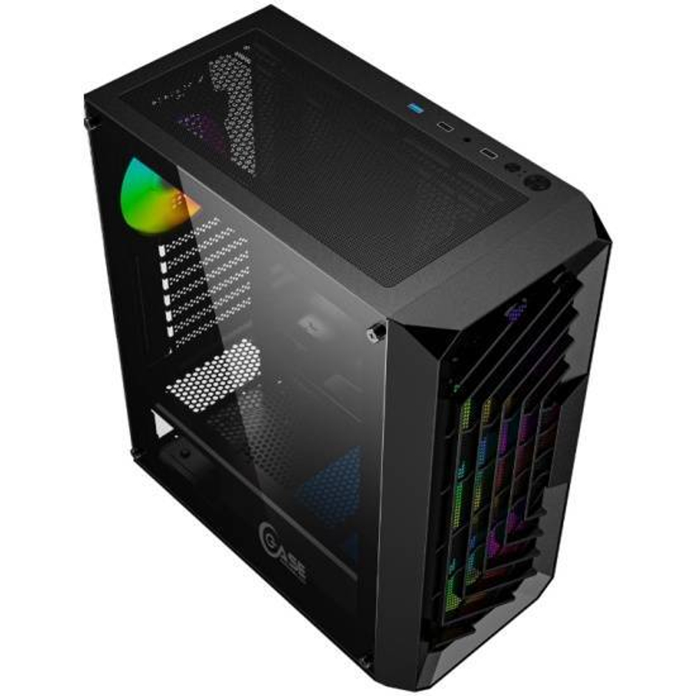 Компьютерный корпус Powercase MISTRAL C4B TG Black