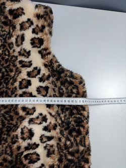 Жилетка с леопардовым принтом 50 размер