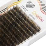 Ресницы колорированные Lovely  №10