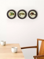 Картины на стену интерьерная на холсте 3 шт 17.5 см