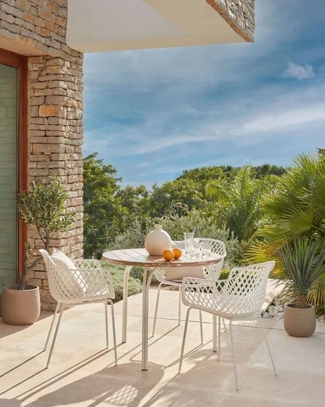 Стул Quinn белый | La Forma | Испания | Купить в Hallberg.ru