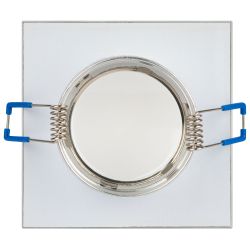 Светильник встраиваемый декоративный ЭРА DK104 WH под лампу MR16 GU5.3 белый