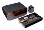 Настольный набор сигарных аксессуаров Gentili SET-SV40-Black-2
