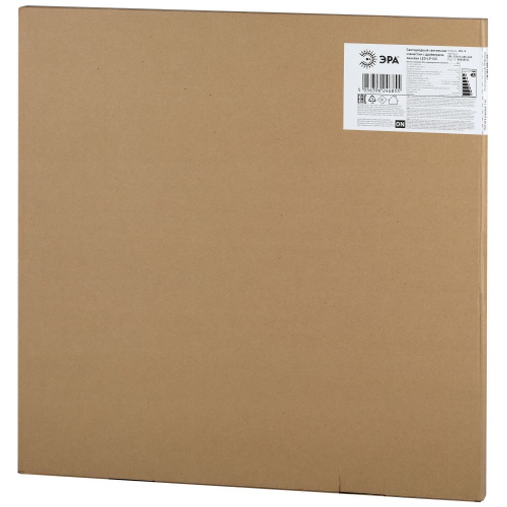 Светодиодная панель ЭРА SPL-510-S-65K-040 40Вт 6500К 3420Лм IP40 595х595х8 серебро без драйвера с ушками | Панели с внешним драйвером