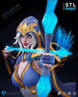 Ashe League of Legends lol Фигурка