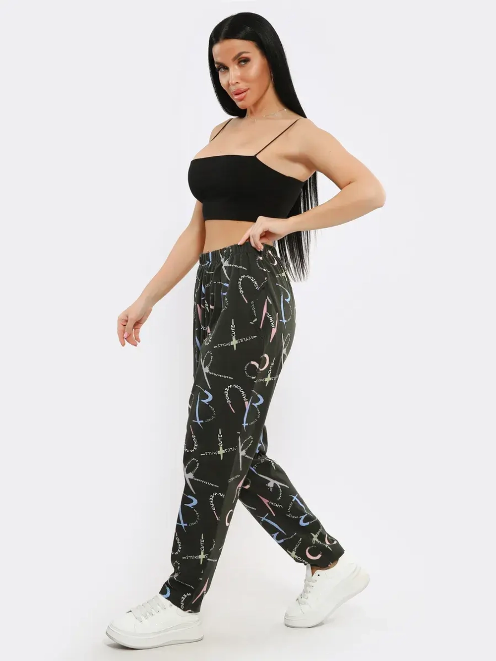 Брюки женские большие размеры