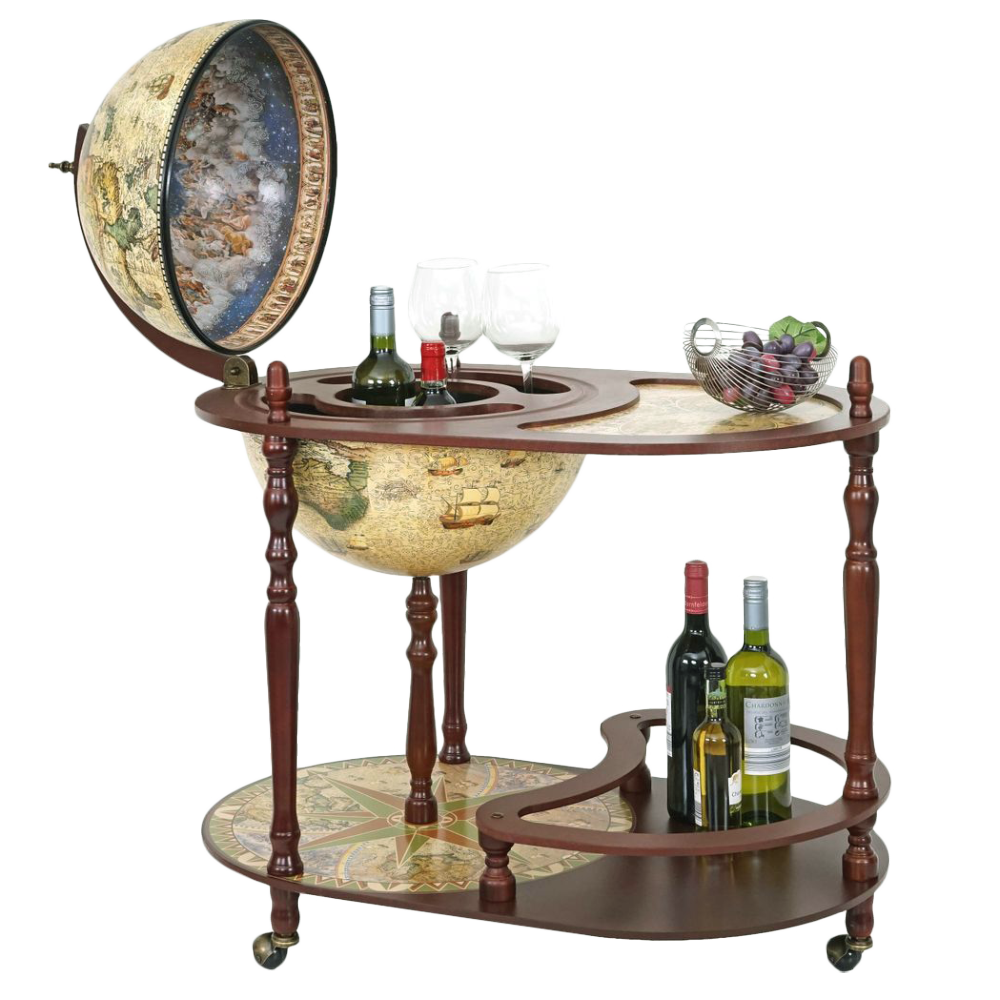 Jufeng Глобус-бар "Ночное Небо" напольный со столиком d 40