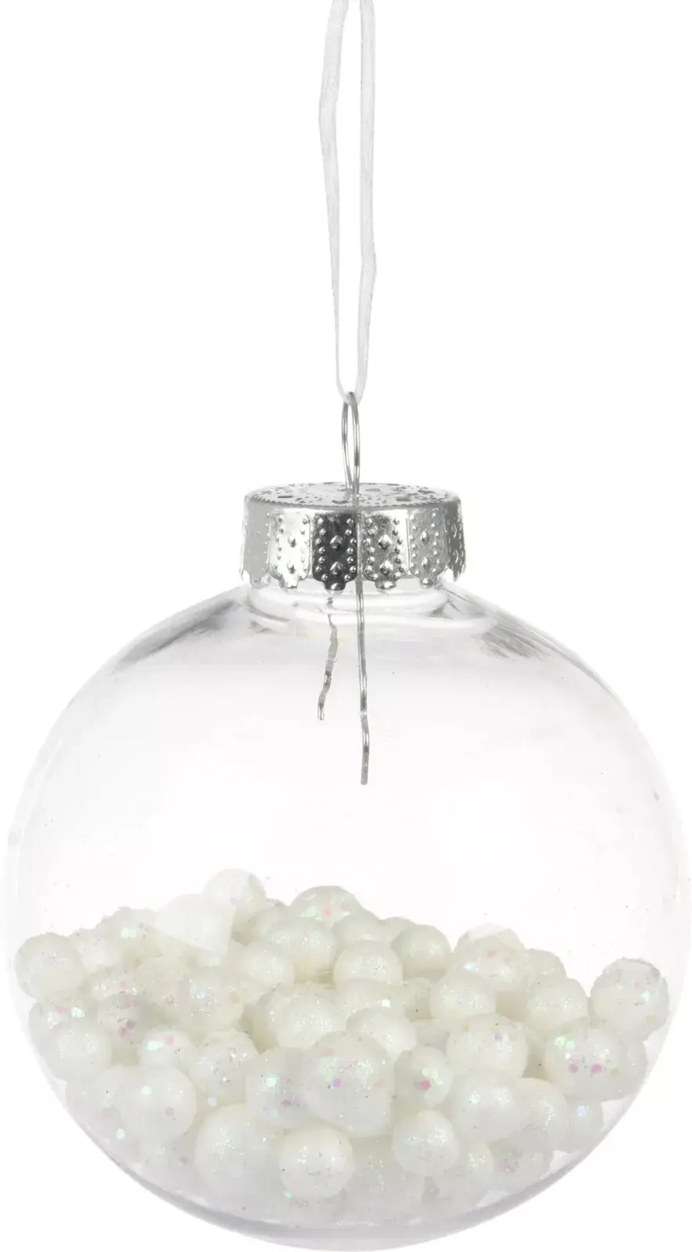 Набор пластиковых шаров Биссер в голубой дымке 80 мм., 27 шт., Koopman (AWR100520)