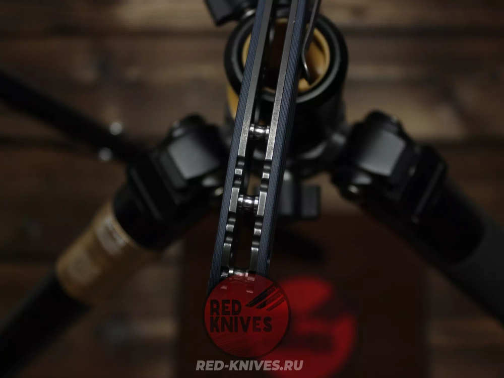 Нож Steelclaw "Резервист" сине-черные накладки