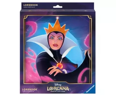Disney Lorcana The Evil Queen Card Portfolio (4 Pockets/10 Pages)