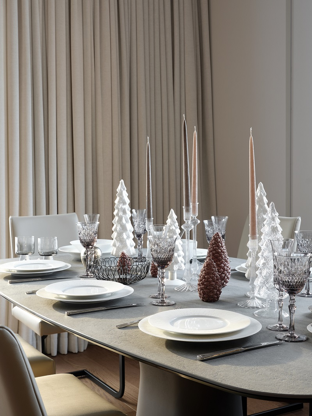 Кварцевый паркет Quartz Parquet Классик Дуб Кедровый Латте 1258-59 5/0,6 мм