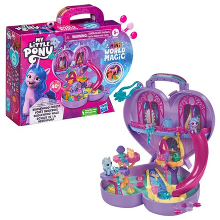 My Little Pony - Портативный набор Mini World Magic Creation Bridlewood Forest + фигурка Иззи Мунбоу / артикул   F3876 F5246  / GTIN 5010994109769