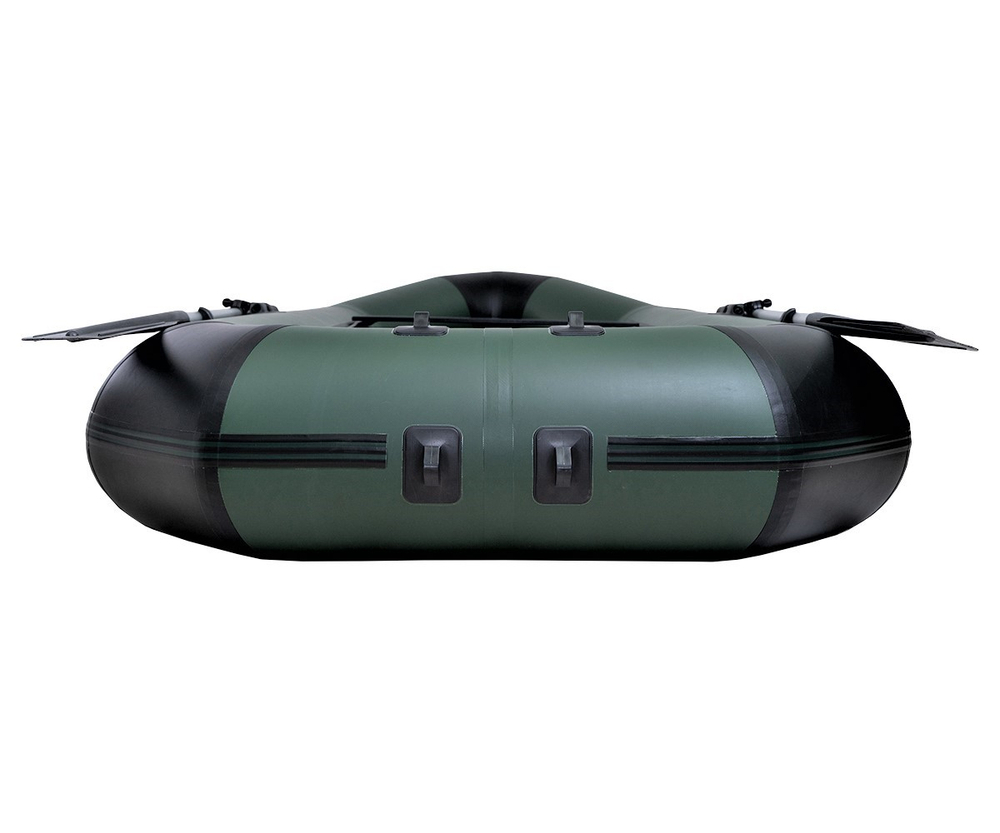 Броня-260 M зеленый-черный (лодка ПВХ с усилением)