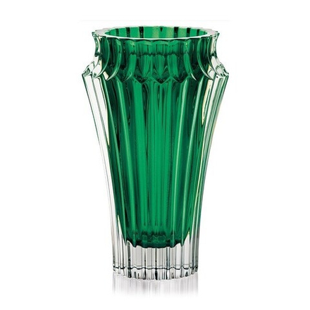 Ваза Rogaska Crown Jewel зеленая, 25 см