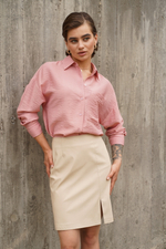 Рубашка женская | Бл-1012 б вискоза крэп