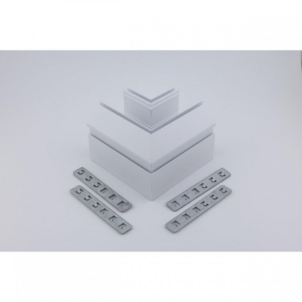 Соединитель угловой L-образный для треков встраиваемых Aployt Magnetic track 220 APL.0284.10.04