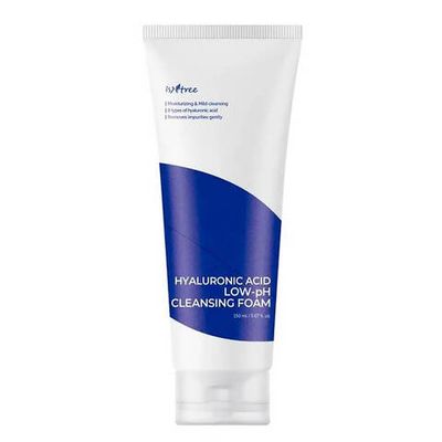 Слабокислотная увлажняющая пенка для умывания IsNtree Hyaluronic Acid Low-pH Cleansing Foam 150 мл