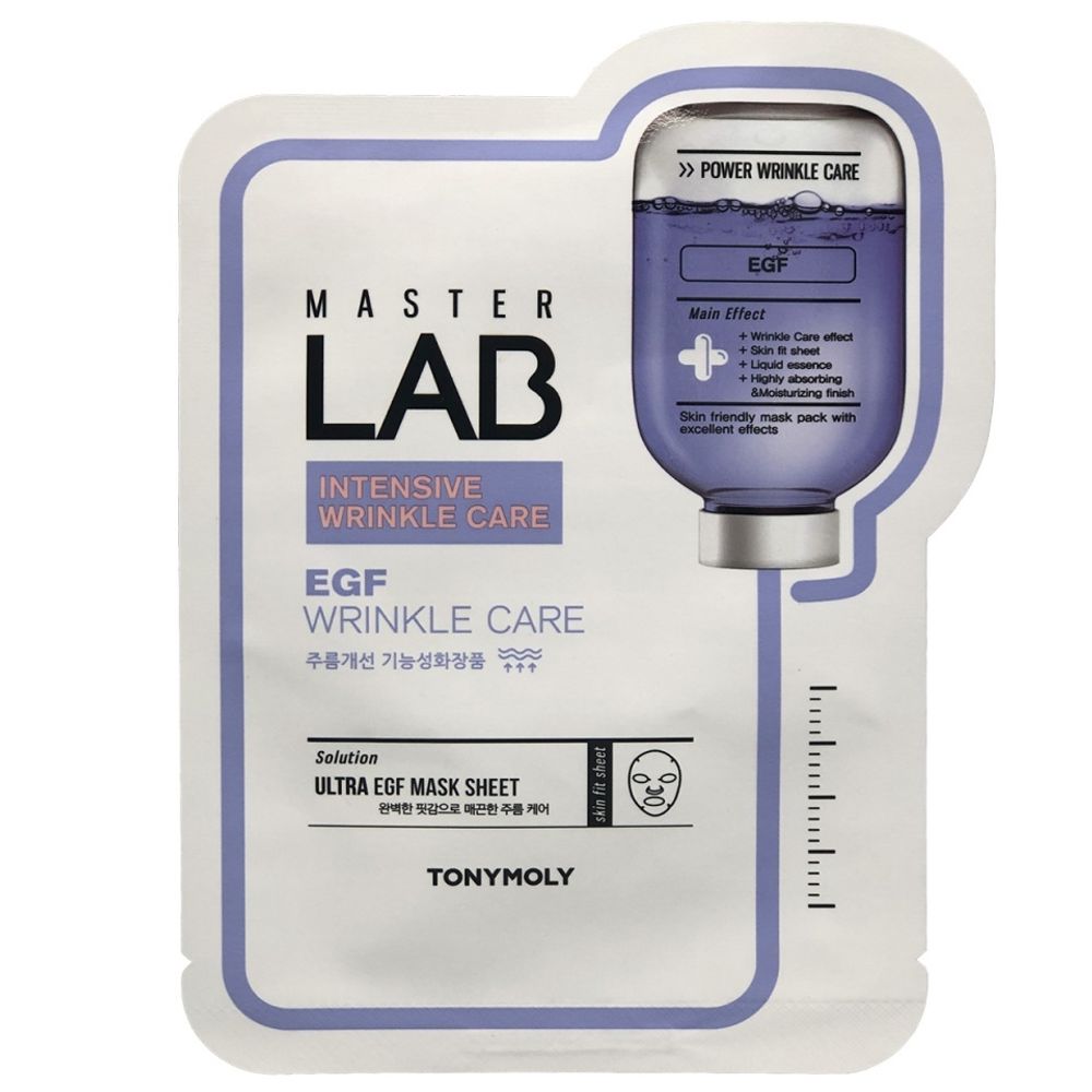 TONY MOLY тканевая маска Master Lab EGF омолаживающая 19 г
