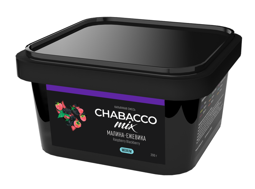Chabacco Mix MEDIUM - Raspberry Blackberry (200g)