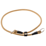 V.I.PET Ошейник-удавка (со стопором) с 2-я кольцами круглый 6 мм, 55 см