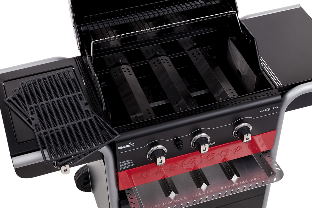 Угольный + Газовый гриль Char-Broil Gas2Coal Hybrid 3B
