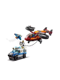 Конструктор Сити "Воздушная полиция: Кража Бриллиантов"