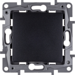 Выключатель 1-клавишный 10А 250В антрацит ETIKA Legrand