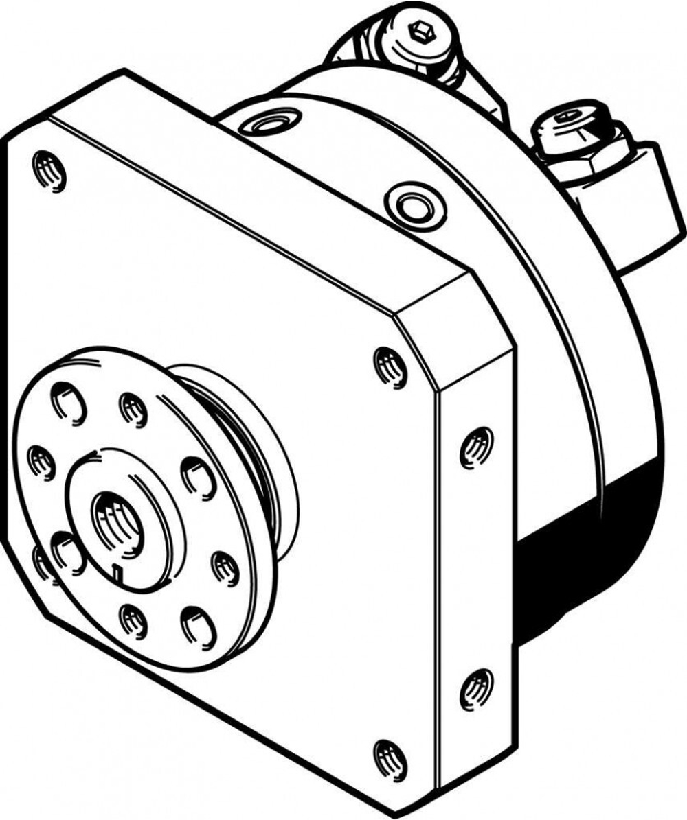 DSM-32-270-P-FW-A-B Неполноповоротный привод