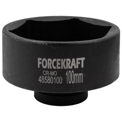Головка ударная 1'', 100мм (6гр.) FORCEKRAFT FK-48580100