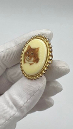 Накладка на пуговицу Кот NONY