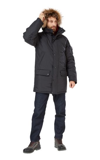 Куртка зимняя "Аляска" (черный)