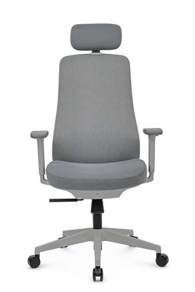 Кресло Miro 6249A-HS Серый пластик/Серый