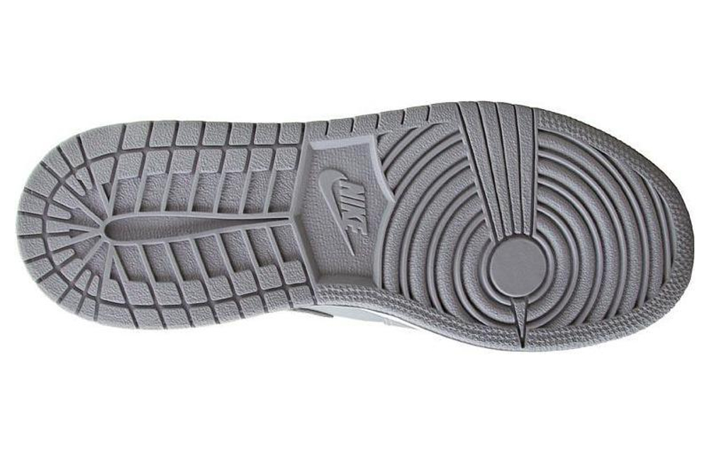 Кроссовки Jordan Air Jordan 1 Retro Mid Wolf Grey Cool Grey (Женская размерная сетка)