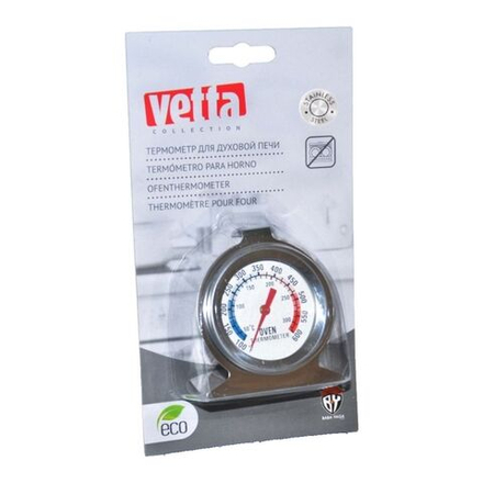 Термометр для духовой печи, нерж сталь, Vetta, KU001, 884-203