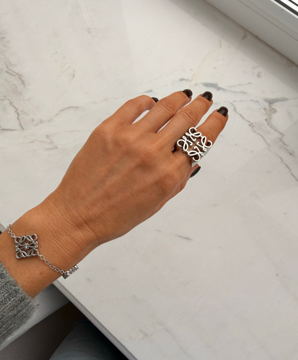 Браслет снежинка silver