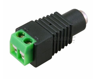 Разъем питания гнездо 2,1х5,5 с клеммной колодкой 14-0315.