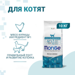 Сухой корм для котят и беременных кошек из курицы Monge Cat Daily Line 10кг
