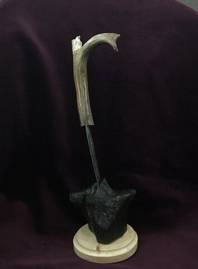 Первобытный нож "Ворон"