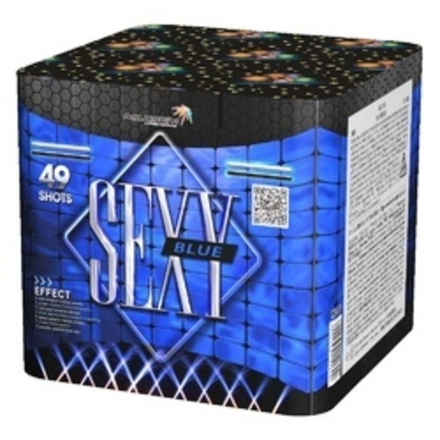 Батареи салютов «SEXY BLUE»  0,8"/49 залпов