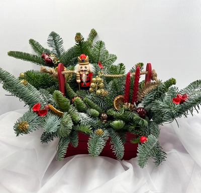 Композиция "Волшебство новогоднего вечера"