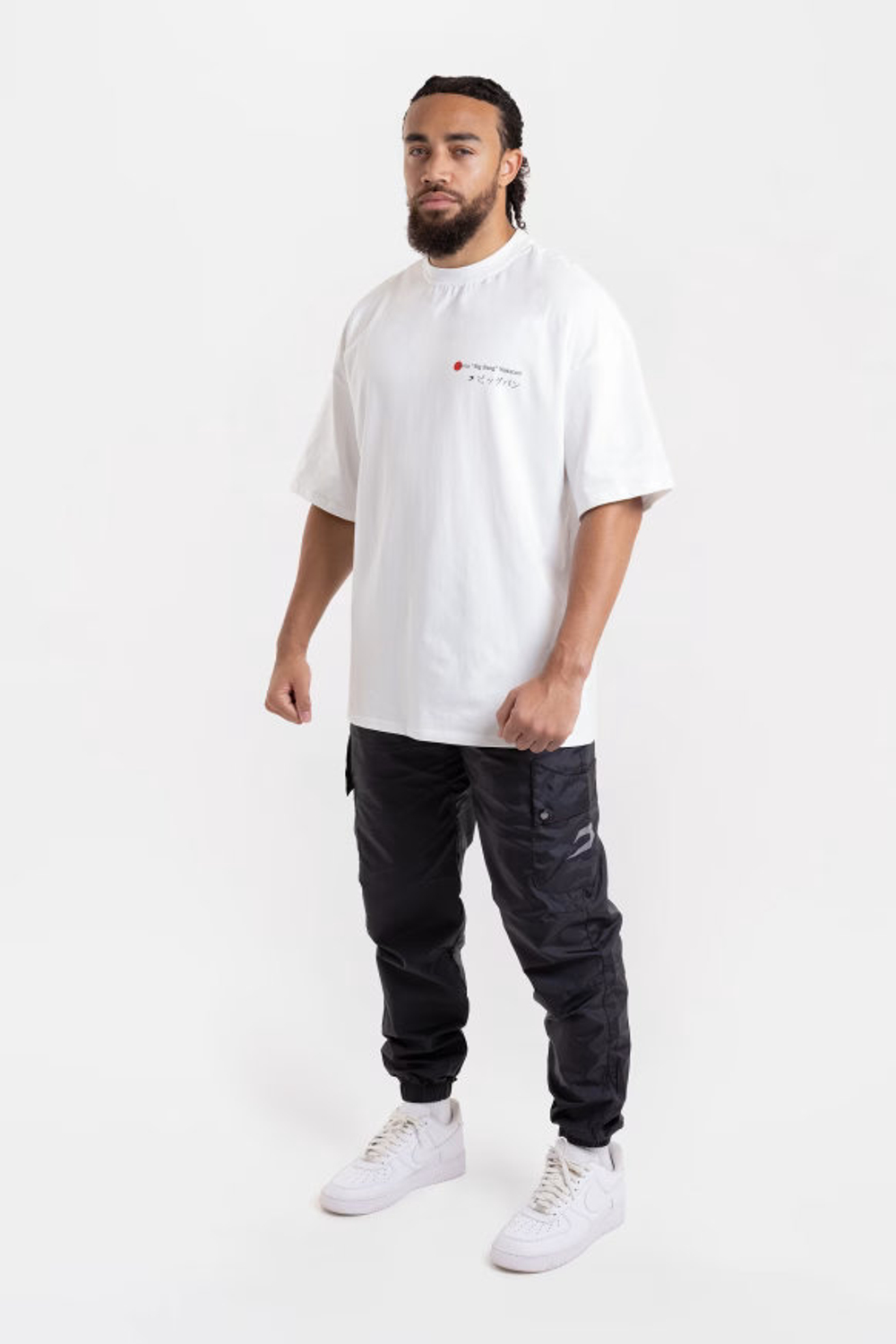 Футболка Nakatani x BOXRAW Oversized белая